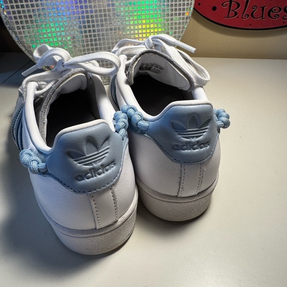 Adidas Superstar "Sky Blue" Sneakers - Picture 6 of 9